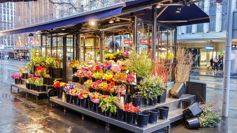 Outdoor floral displays